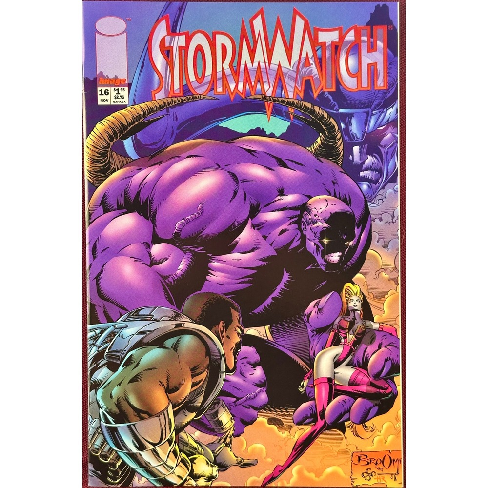 Stormwatch 16 Comic Book November 1994 Wildstorm Image‎ Comics